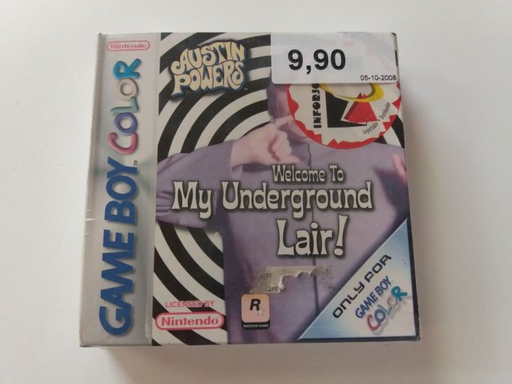 (Bild für) GBC Austin Powers Welcome to My Underground Lair! - zum Schließen ins Bild klicken