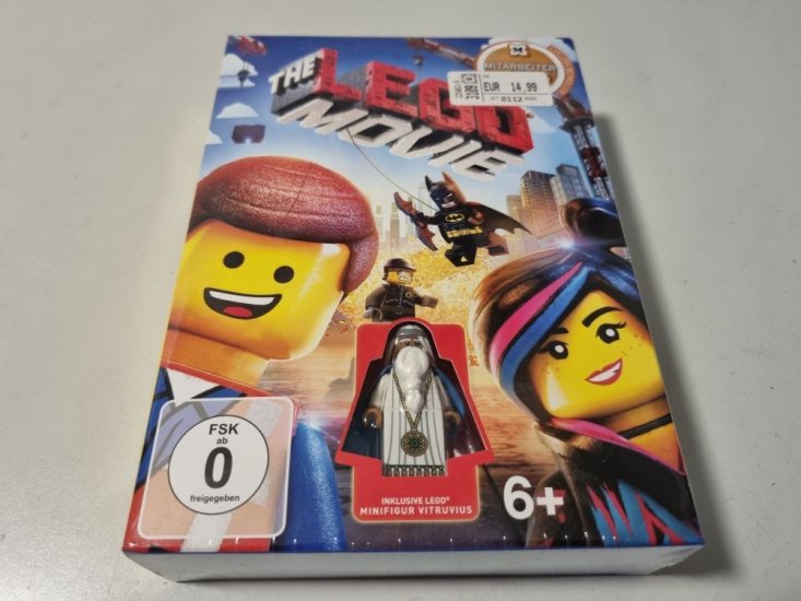 (Bild für) DVD The Lego Movie - Minifigure - zum Schließen ins Bild klicken