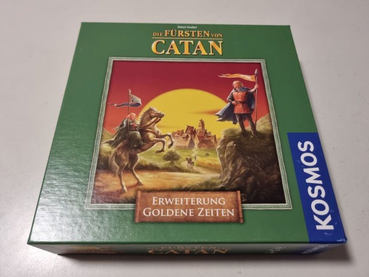 (Bild für) BS Die Fürsten von Catan - Erweiterung Goldene Zeiten - zum Schließen ins Bild klicken