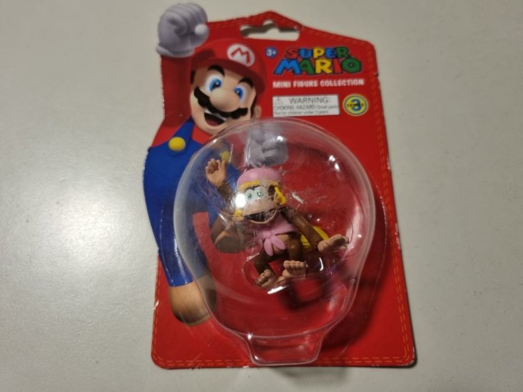 (Bild für) Dixie Kong, Super Mario Mini Figure Collection - zum Schließen ins Bild klicken