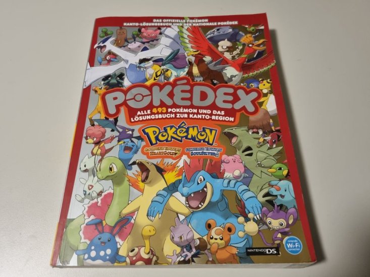 (Bild für) Pokedex Goldene Edition Heartgold + Silberne Edition Soulsilver - zum Schließen ins Bild klicken