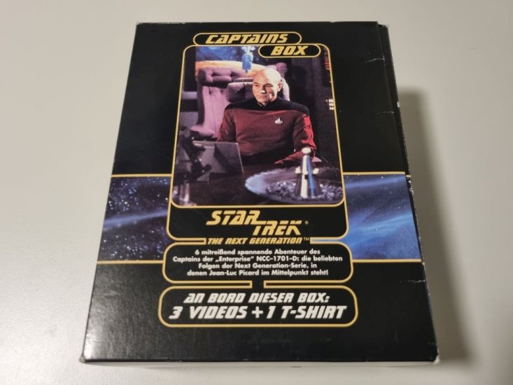 (Bild für) VHS Star Trek - Captains Box - zum Schließen ins Bild klicken