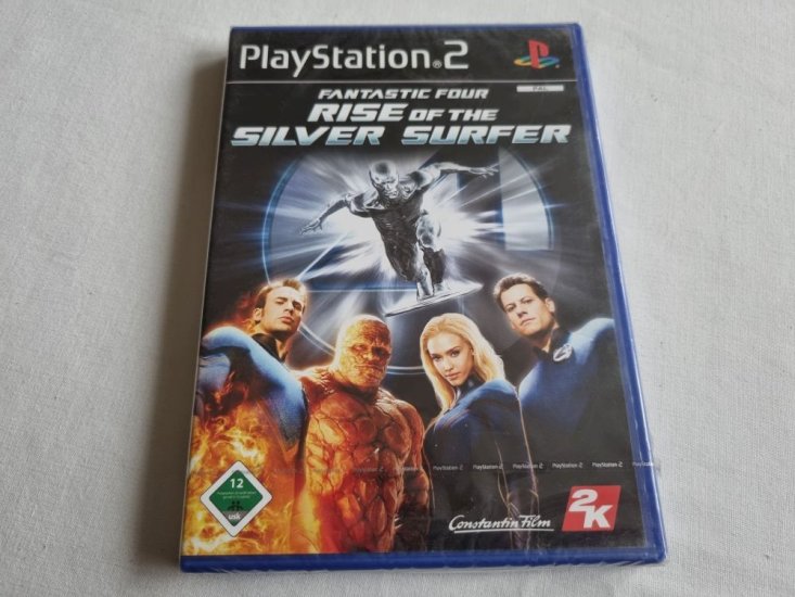 (Bild für) PS2 Fantastic Four - Rise of the Silver Surfer - zum Schließen ins Bild klicken