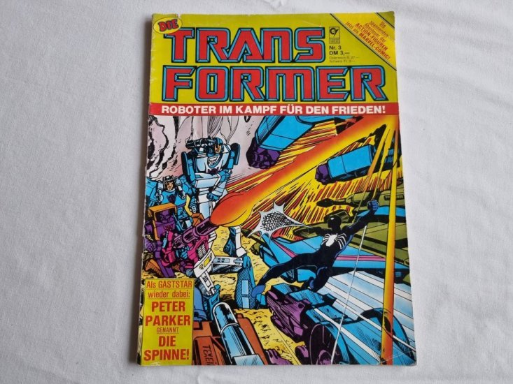 (Bild für) Die Transformer Comic - zum Schließen ins Bild klicken