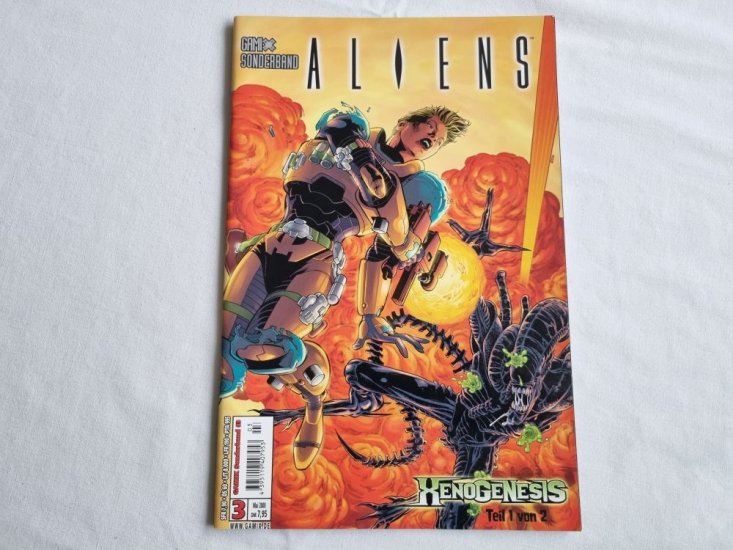 (Bild für) Aliens Comic - Gamix Sonderband - Xenogenesis Teil 1 von 2 - zum Schließen ins Bild klicken