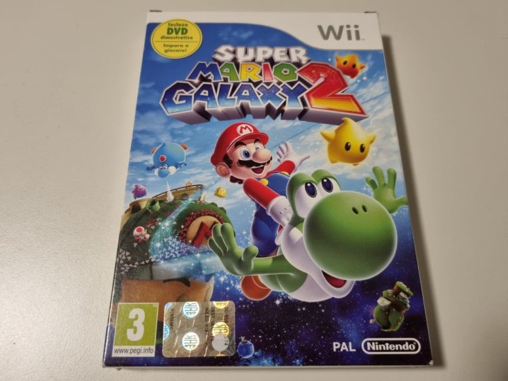 (Bild für) Wii Super Mario Galaxy 2 ITA - zum Schließen ins Bild klicken
