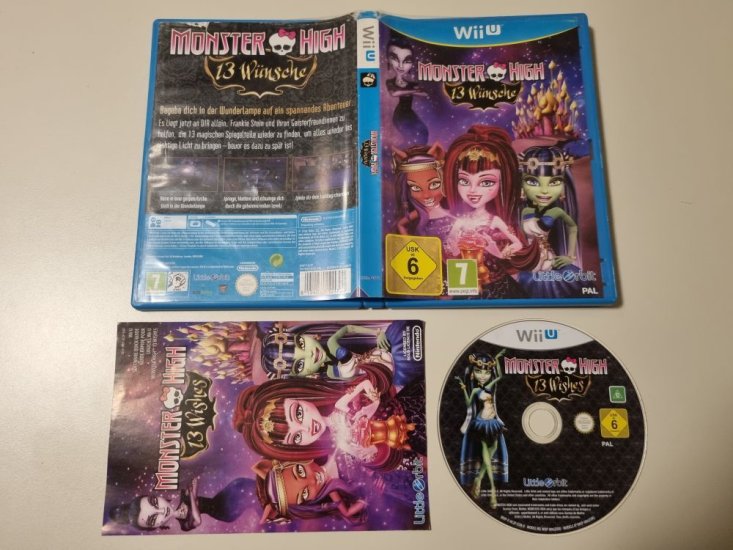 (Bild für) Wii U Monster High 13 Wünsche - zum Schließen ins Bild klicken