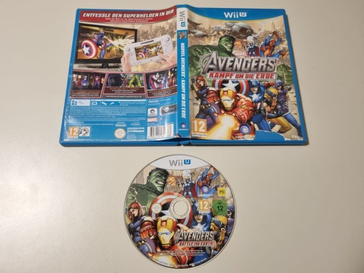 (Bild für) Wii U Marvel Avengers Kampf um die Erde FRG - zum Schließen ins Bild klicken