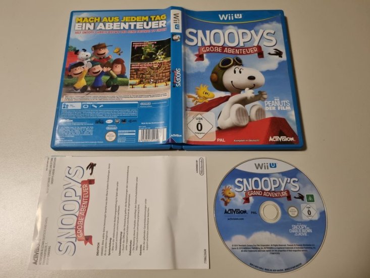 (Bild für) Wii U Snoopys Große Abenteuer GER - zum Schließen ins Bild klicken