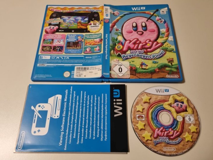 (Bild für) Wii U Kirby und der Regenbogen-Pinsel GER - zum Schließen ins Bild klicken