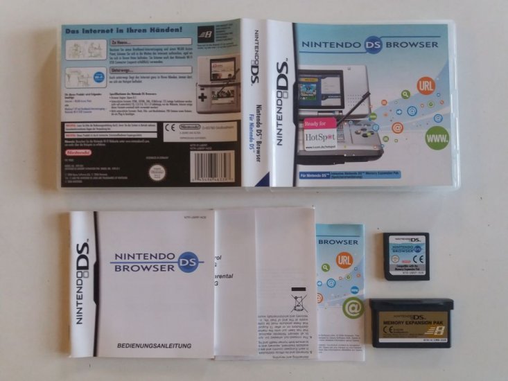 (Bild für) DS Nintendo DS Browser NOE - zum Schließen ins Bild klicken