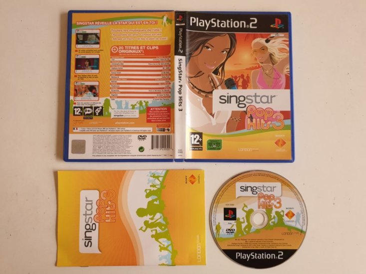 (Bild für) PS2 Singstar Pop Hits 3 - zum Schließen ins Bild klicken
