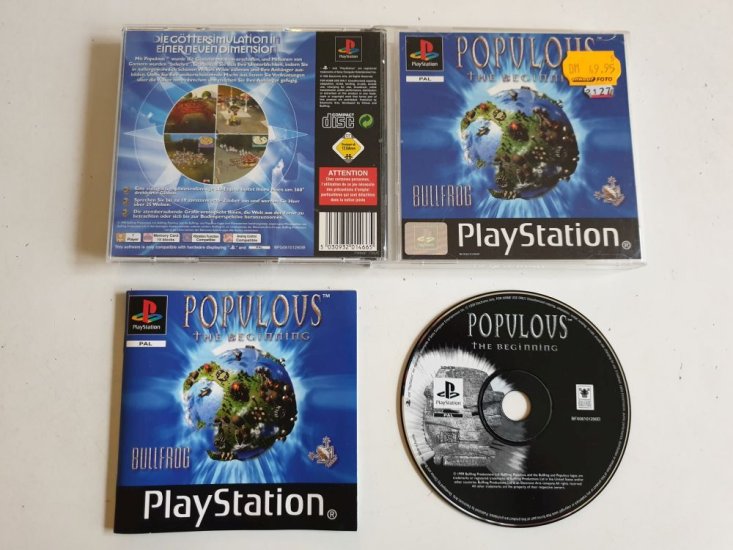 (Bild für) PS1 Populous The Beginning - zum Schließen ins Bild klicken