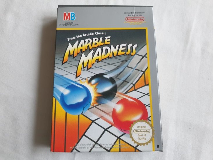 (Bild für) NES Marble Madness NOE - zum Schließen ins Bild klicken