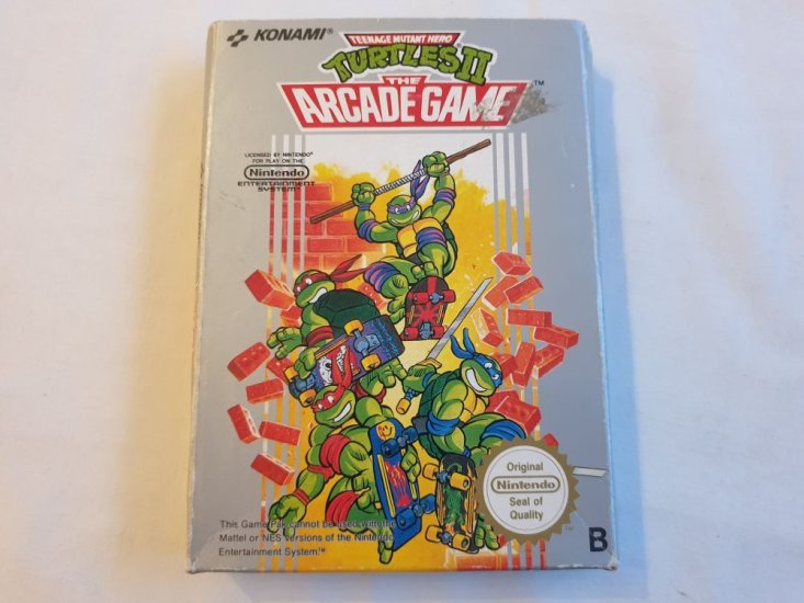 (Bild für) NES Teenage Mutant Hero Turtles II - The Arcade Game NOE - zum Schließen ins Bild klicken