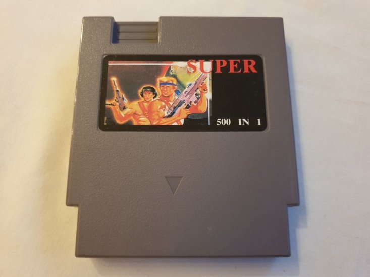 (Bild für) NES Pirate Modul - Super 500 in 1 - zum Schließen ins Bild klicken