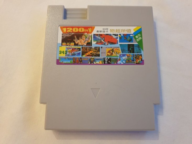 (Bild für) NES Pirate Modul - 1200 in 1 - zum Schließen ins Bild klicken