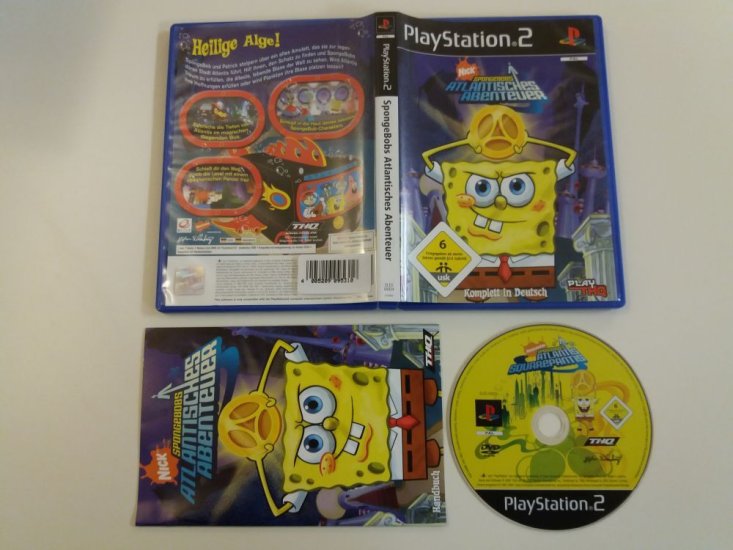 (Bild für) PS2 Spongebobs Atlantisches Abenteuer - zum Schließen ins Bild klicken