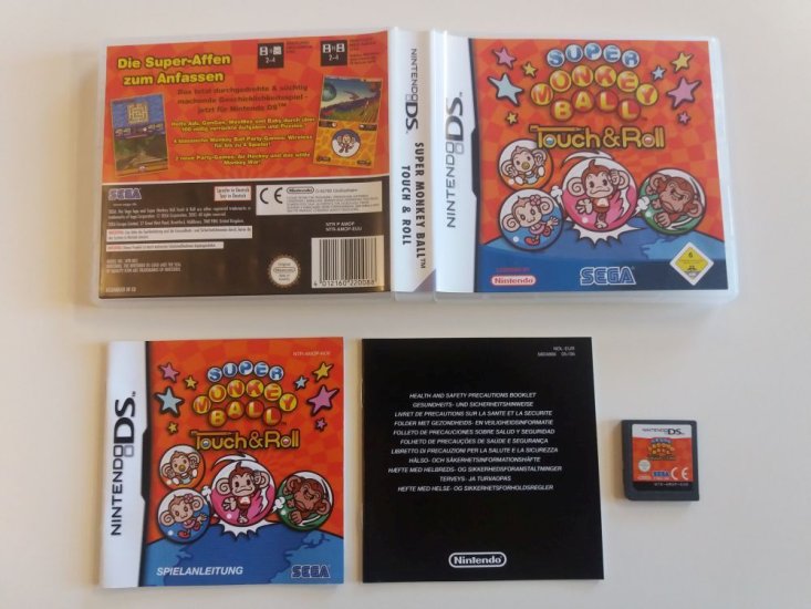 (Bild für) DS Super Monkey Ball Touch & Roll EUU - zum Schließen ins Bild klicken