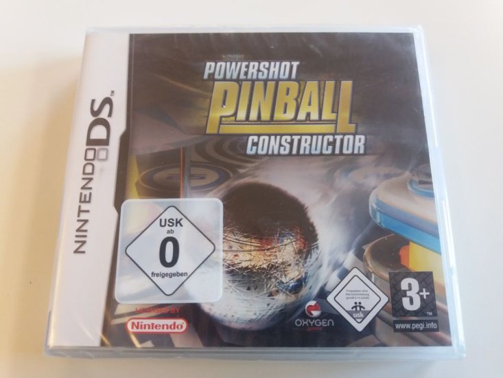 (Bild für) DS Powershot Pinball Constructor EUU - zum Schließen ins Bild klicken