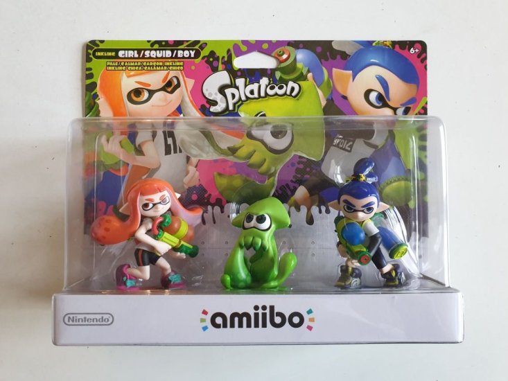 (Bild für) Amiibo Splatoon Triple Pack - zum Schließen ins Bild klicken