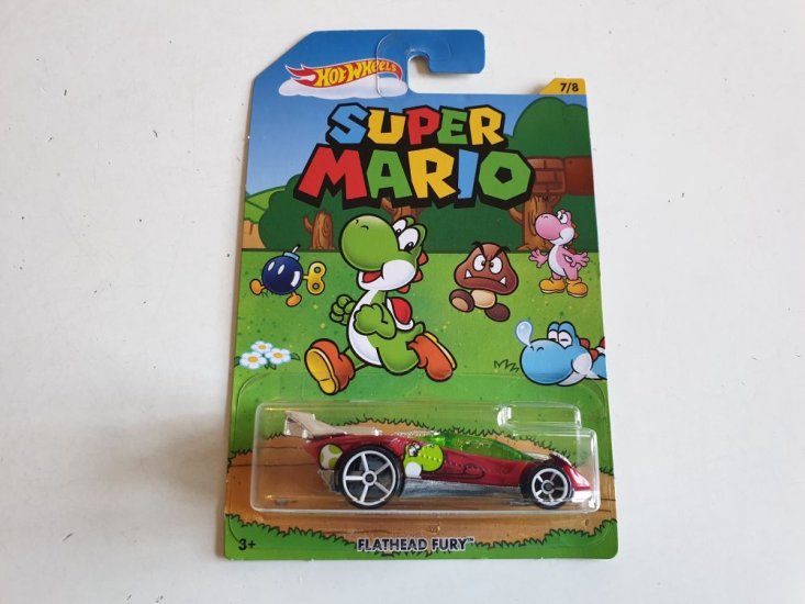 (Bild für) Super Mario Hot Wheels - Yoshi - zum Schließen ins Bild klicken
