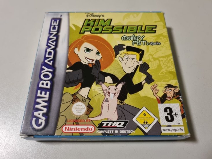 (Bild für) GBA Kim Possible - Monkey Fists Rache NOE - zum Schließen ins Bild klicken