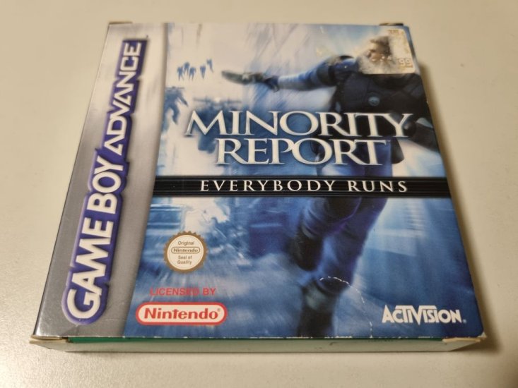 (Bild für) GBA Minority Report - Everybody Runs UKV - zum Schließen ins Bild klicken