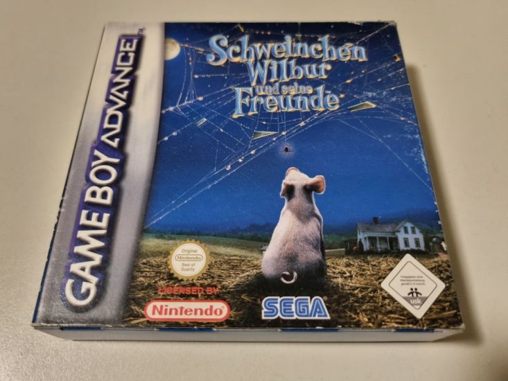 (Bild für) GBA Schweinchen Wilbur und seine Freunde NOE - zum Schließen ins Bild klicken
