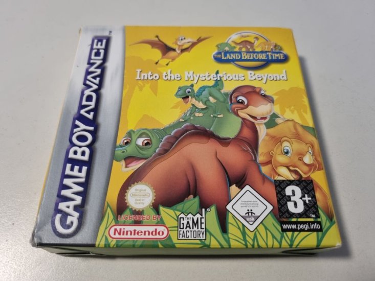 (Bild für) GBA The Land before Time - Into the Mysterious Beyond EUR - zum Schließen ins Bild klicken
