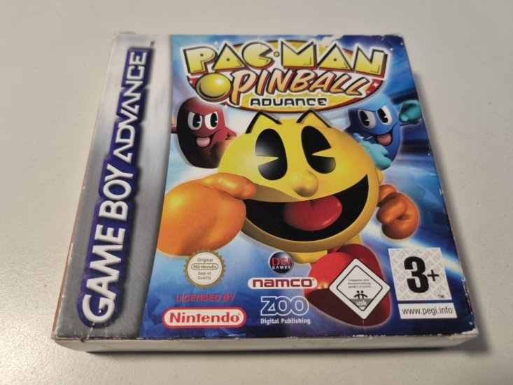 (Bild für) GBA Pac-Man Pinball Advance NOE - zum Schließen ins Bild klicken