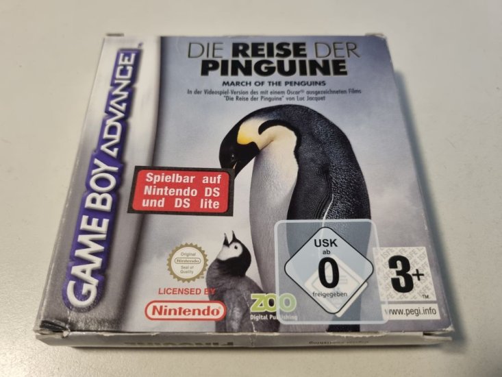 (Bild für) GBA Die Reise der Pinguine EUR - zum Schließen ins Bild klicken