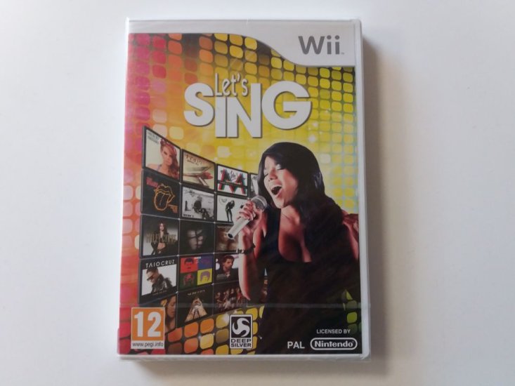 (Bild für) Wii Let's Sing EUR - zum Schließen ins Bild klicken