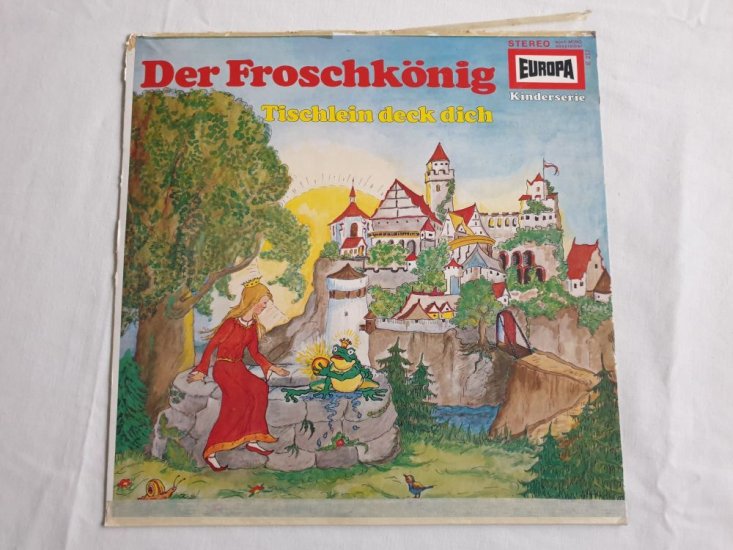 (Bild für) LP Der Froschkönig / Tischlein deck dich - zum Schließen ins Bild klicken