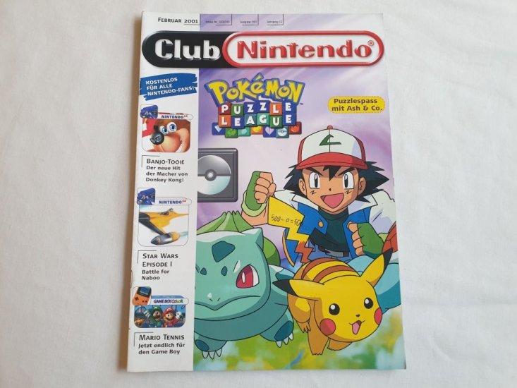 (Bild für) Club Nintendo 1/2001 - zum Schließen ins Bild klicken