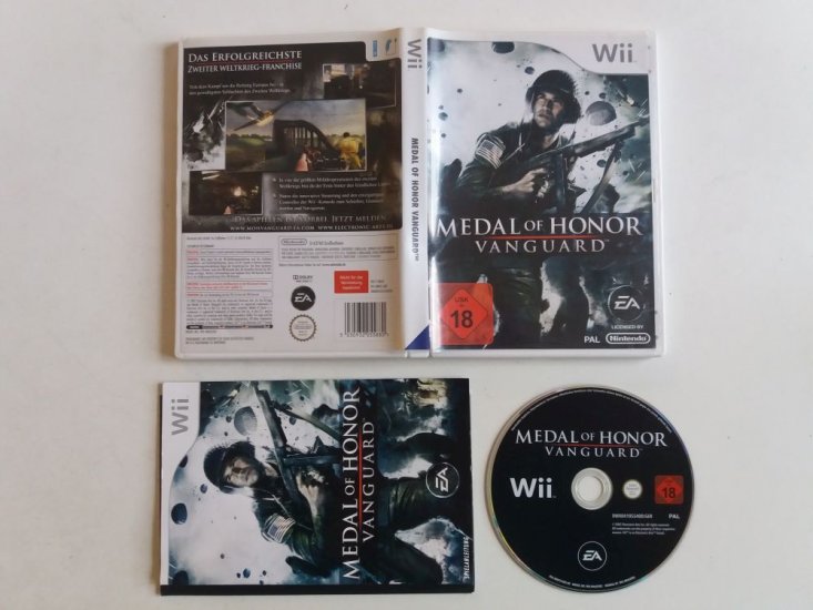(Bild für) Wii Medal of Honor Vanguard GER - zum Schließen ins Bild klicken