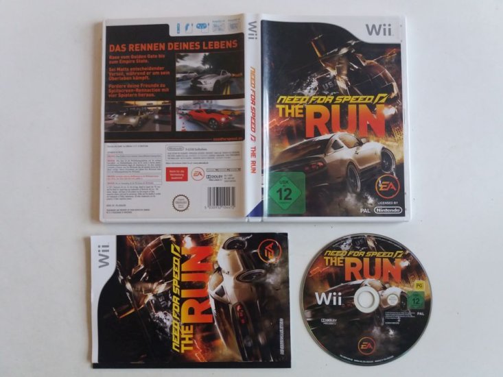 (Bild für) Wii Need for Speed The Run GER - zum Schließen ins Bild klicken