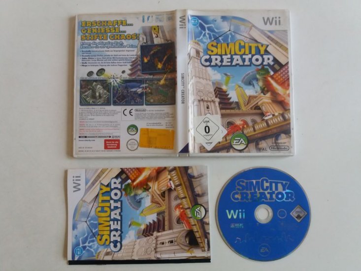 (Bild für) Wii Sim City Creator NOE - zum Schließen ins Bild klicken