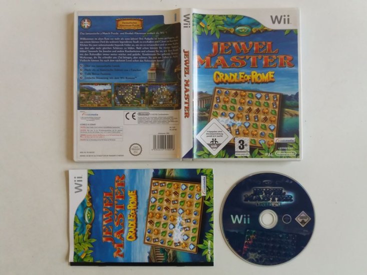 (Bild für) Wii Jewel Master - Cradle of Rome NOE - zum Schließen ins Bild klicken
