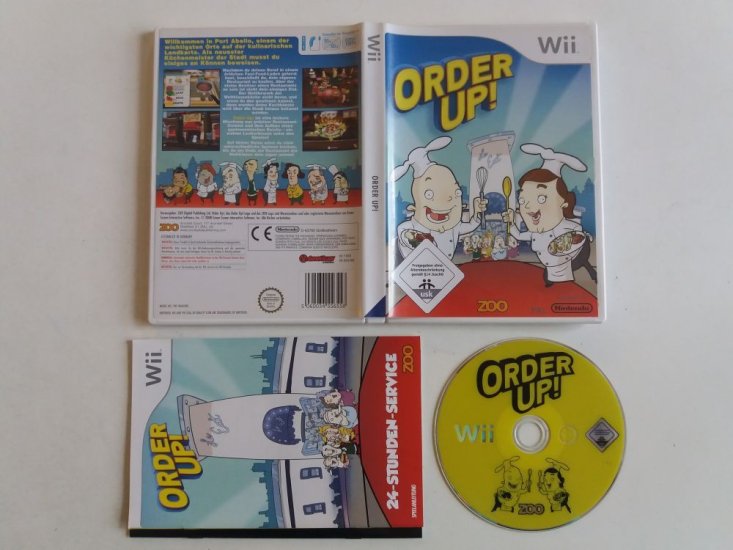 (Bild für) Wii Order Up! NOE - zum Schließen ins Bild klicken