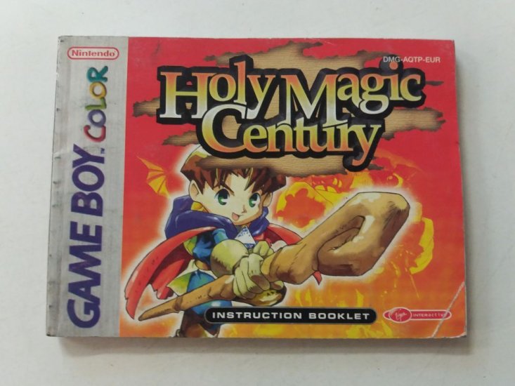 (Bild für) GBC Holy Magic Century EUR Anleitung - zum Schließen ins Bild klicken