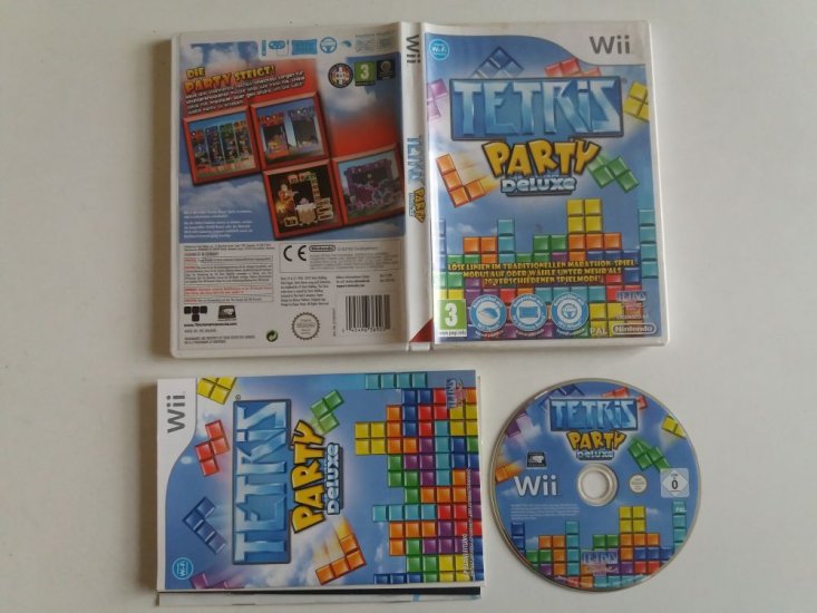 (Bild für) Wii Tetris Party Deluxe STA - zum Schließen ins Bild klicken