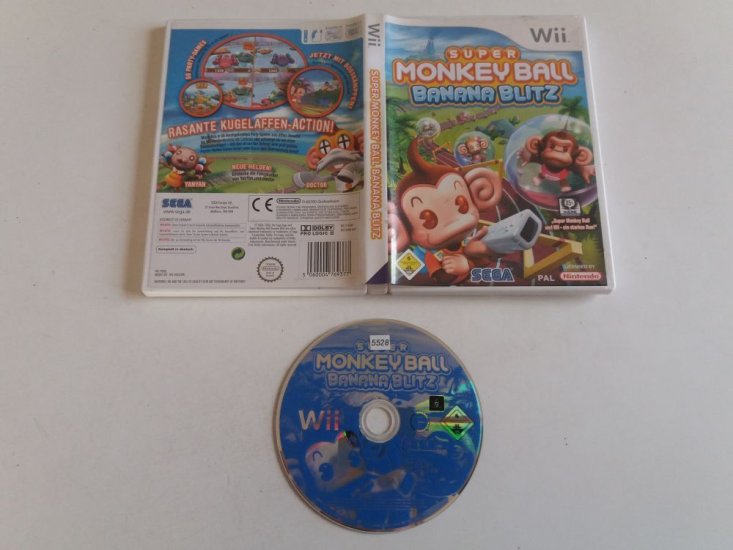 (Bild für) Wii Super Monkey Ball - Banana Blitz NOE - zum Schließen ins Bild klicken