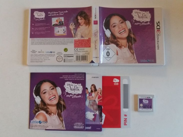 (Bild für) 3DS Violetta - Rhythmus und Musik GER - zum Schließen ins Bild klicken