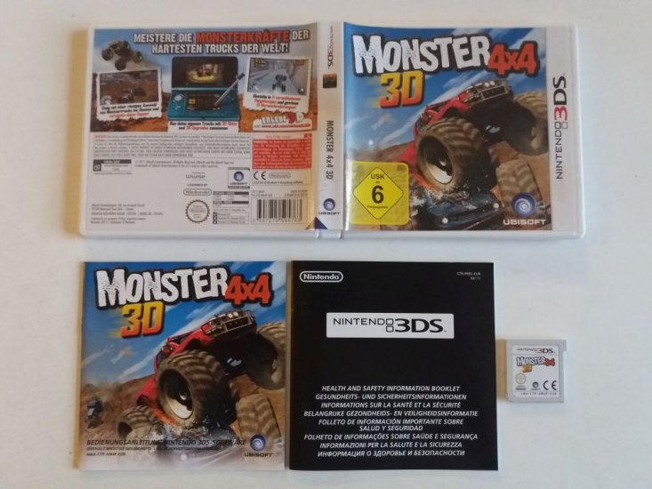 (Bild für) 3DS Monster 4x4 3D GER - zum Schließen ins Bild klicken