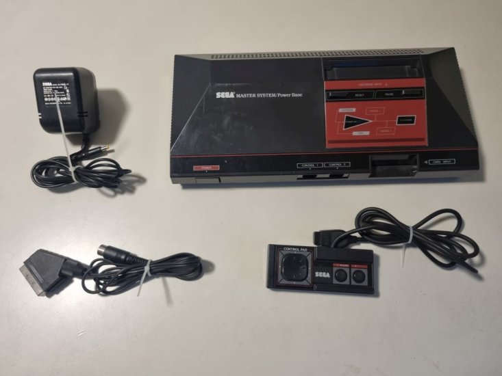 (Bild für) MS Master System I Konsole Pal - 3005-18-B - zum Schließen ins Bild klicken