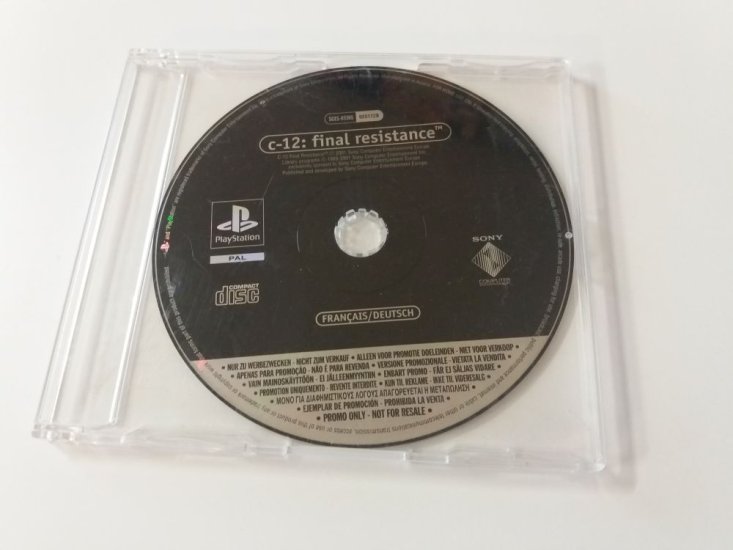 (Bild für) PS1 C-12 Final Resistance Promo version - zum Schließen ins Bild klicken