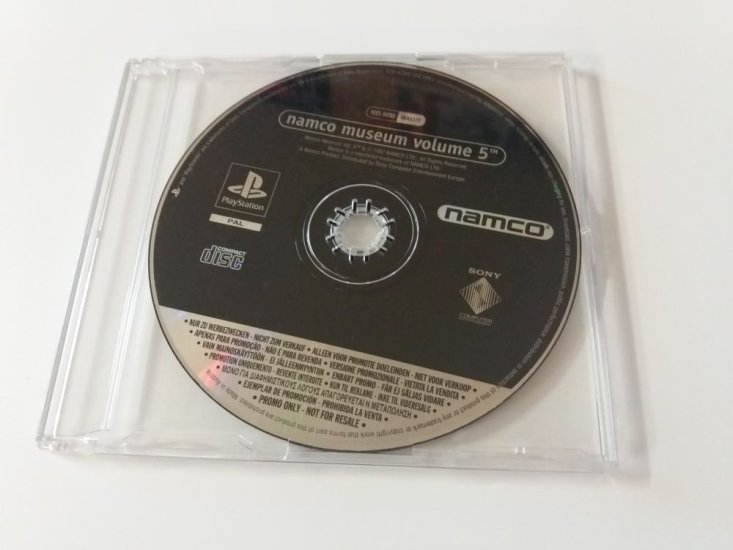 (Bild für) PS1 Namco Museum Volume 5 Promo version - zum Schließen ins Bild klicken