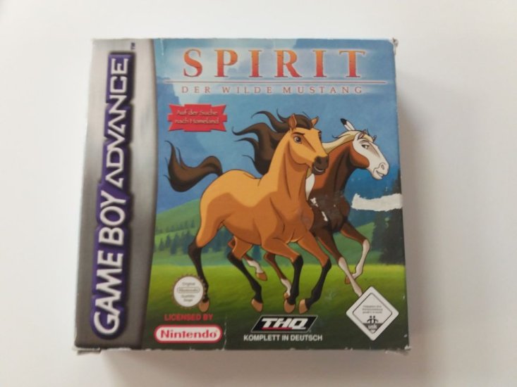 (Bild für) GBA Spirit Der wilde Mustang NOE - zum Schließen ins Bild klicken