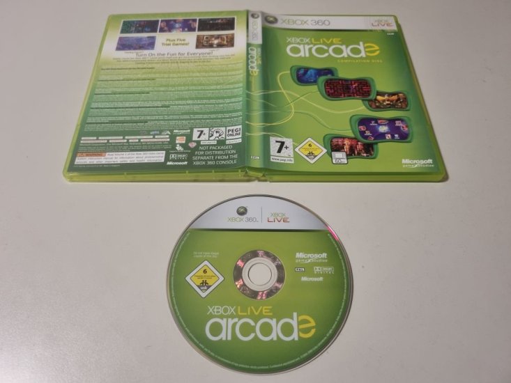(Bild für) Xbox 360 Xbox Live Arcade Compilation Disc - zum Schließen ins Bild klicken